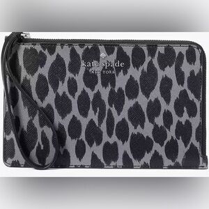 Kate Spade Animal Print Wristlet NWT
